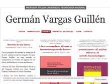 Tablet Screenshot of profesorvargasguillen.com